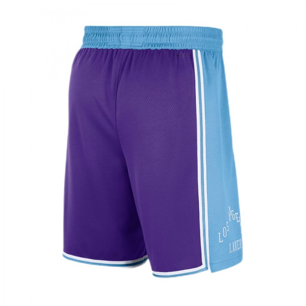 Men's Los Angeles Lakers Purple 2021/22 Diamond Swingman Shorts - City Edition-Pro Kit Vault | Brand New 26/27 Sports Jerseys